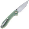 Складной нож CJRB FELDSPAR J1912-NTG прозрачный